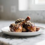 Heerlijke Koreaanse kip bereid in de airfryer.