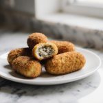 Een heerlijke kroket bereid in de airfryer.