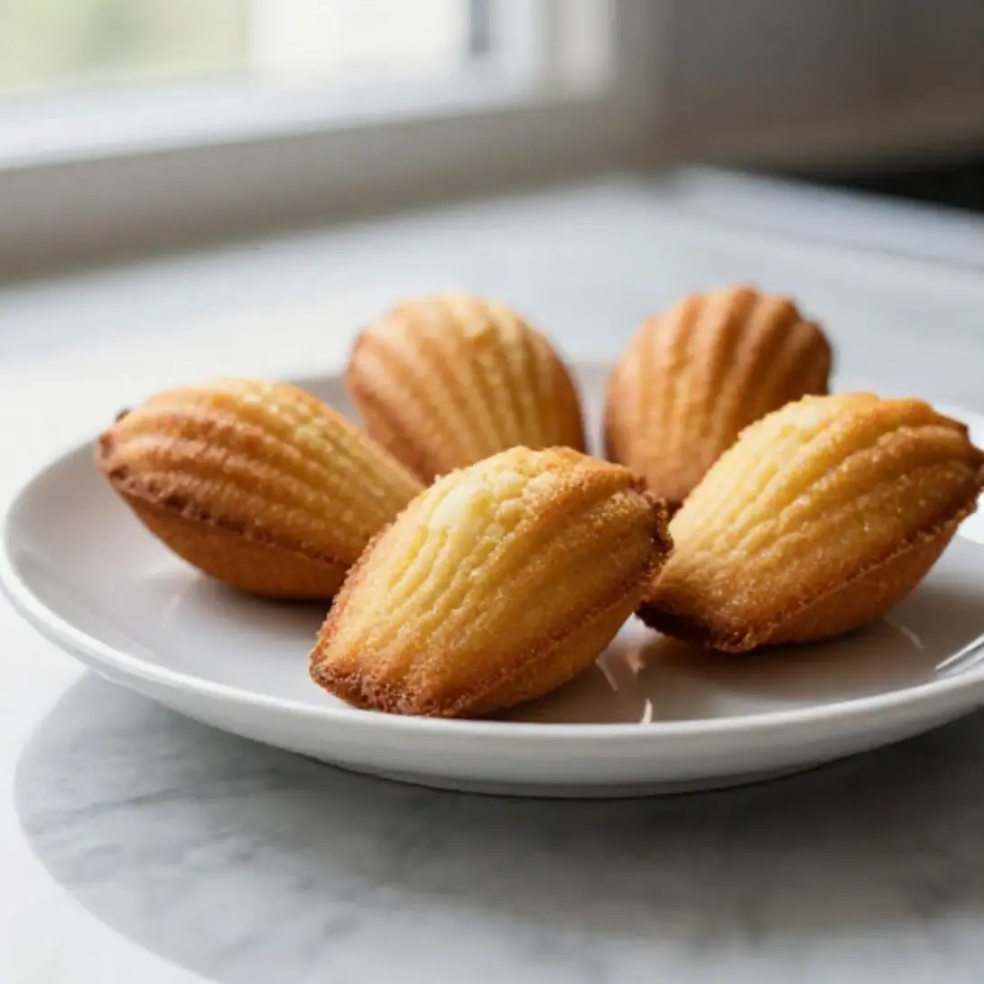 Madeleines gebakken in de Airfryer