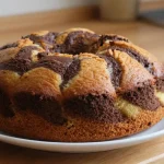 Heerlijke marmercake bereid in de Airfryer met een perfecte textuur.