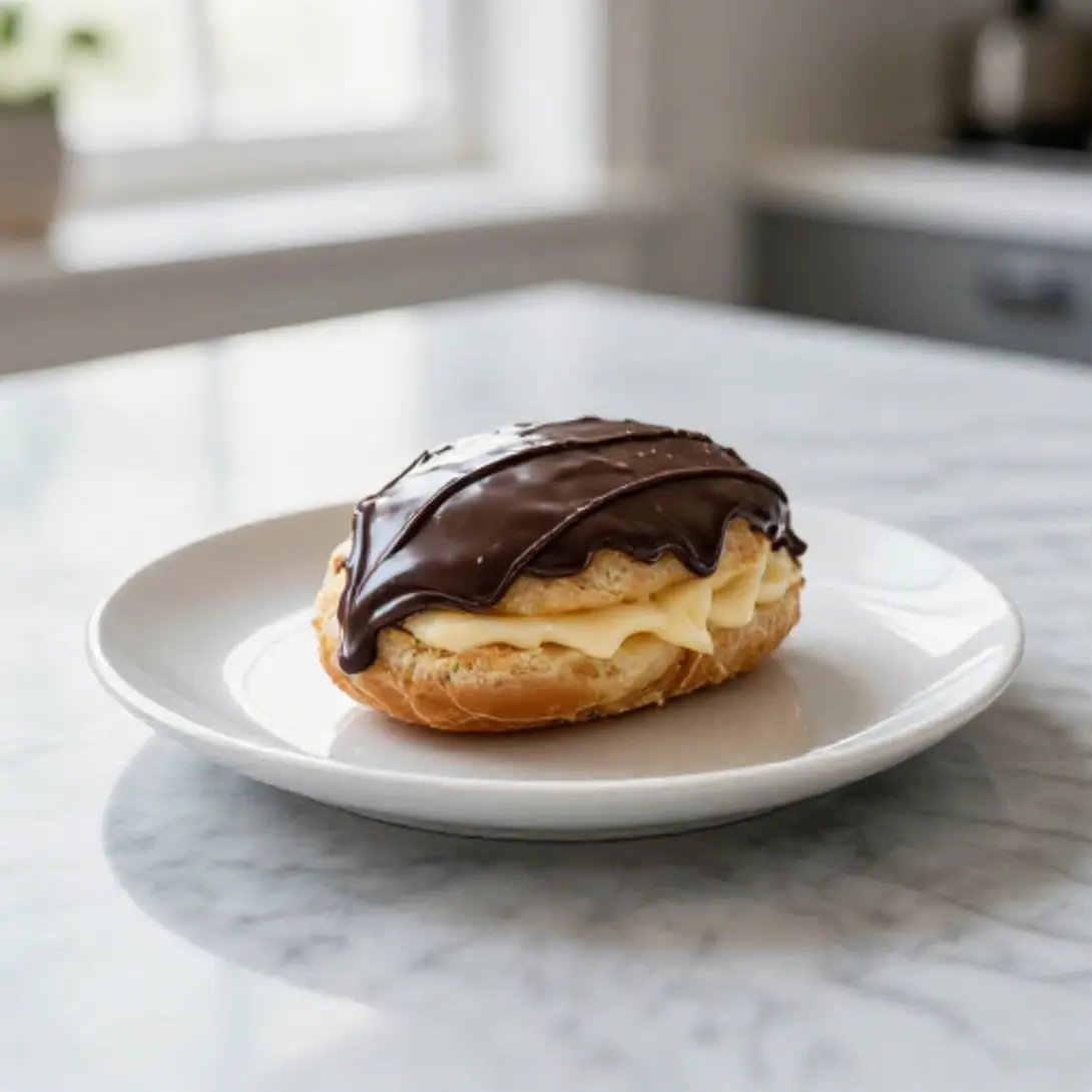 Een heerlijke moorkop bereid in de airfryer.