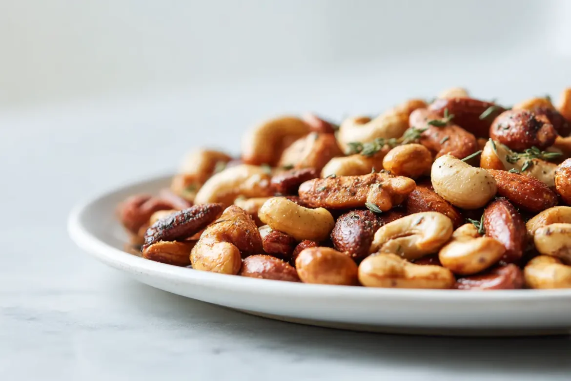 Noten roosteren in de airfryer.