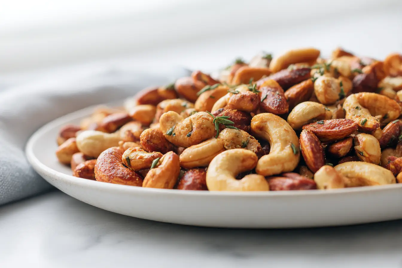 Noten roosteren in de airfryer