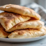 Heerlijke pitabroodjes gemaakt in de airfryer.