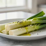 Heerlijke prei in de airfryer.