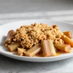 Rabarbercrumble in de Airfryer
