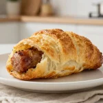 Heerlijke saucijzenbroodjes perfect bereid in de Airfryer voor een knapperige bite.