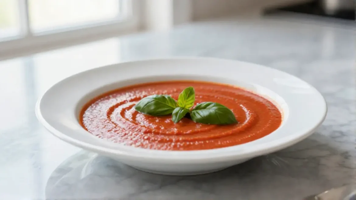 Heerlijke tomatensoep uit de Airfryer