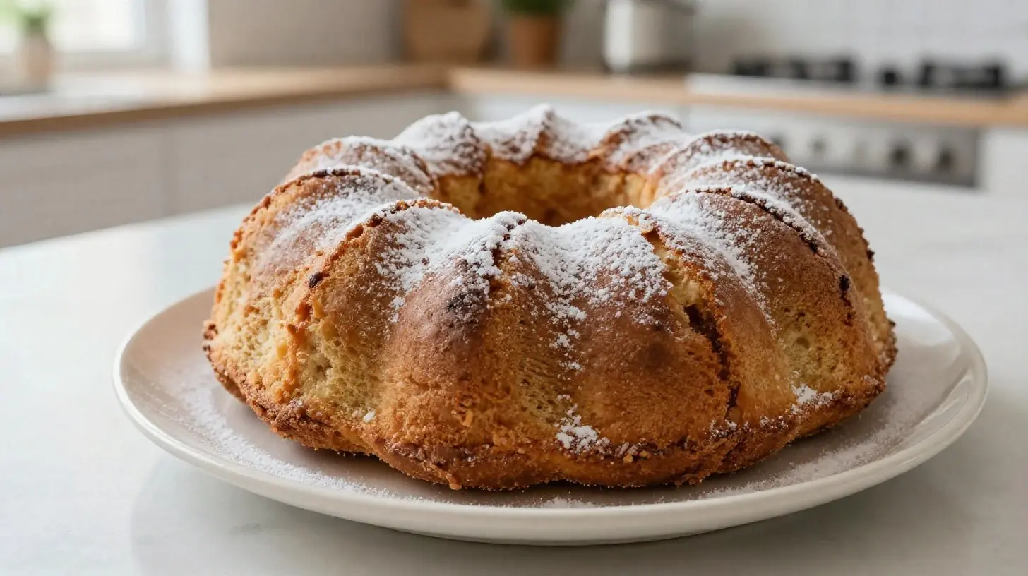 Heerlijke tulband cake in de Airfryer, perfect voor elke gelegenheid.