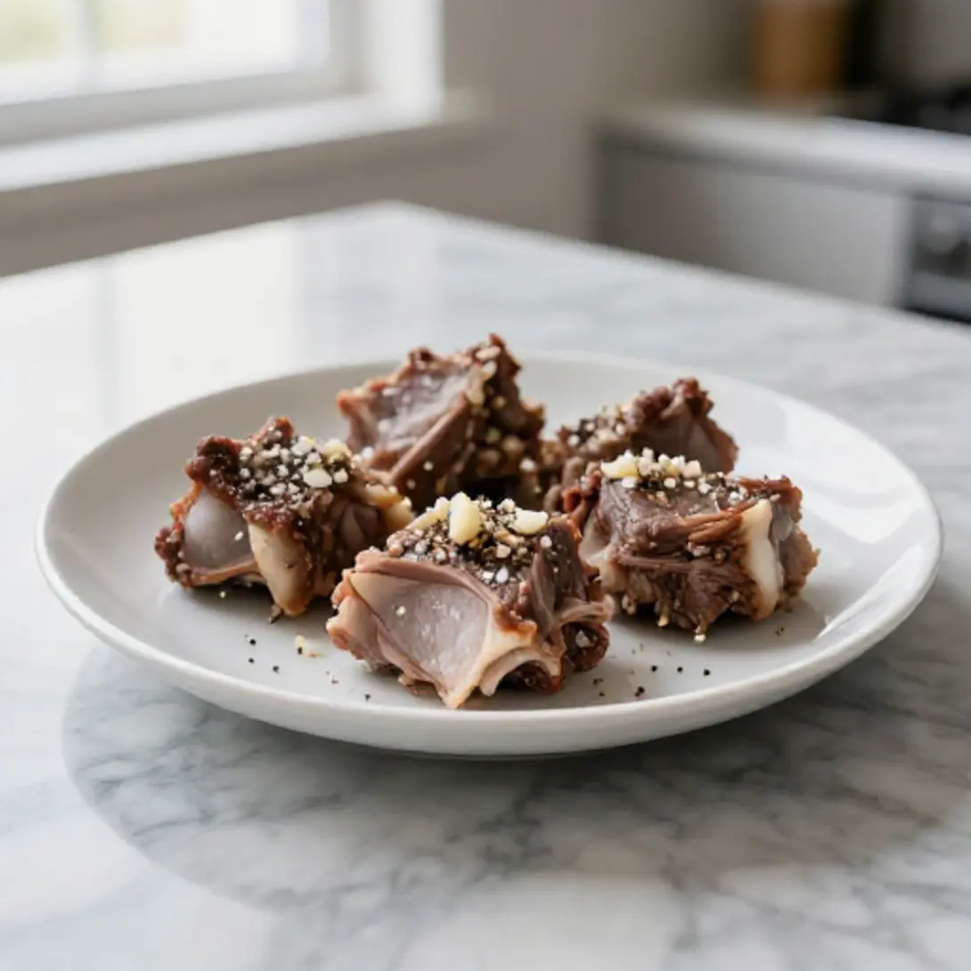 Een heerlijk wild zwijn in de Airfryer bereid.