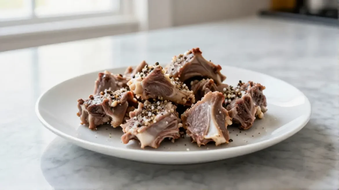 Een heerlijk wild zwijn in de Airfryer bereid.