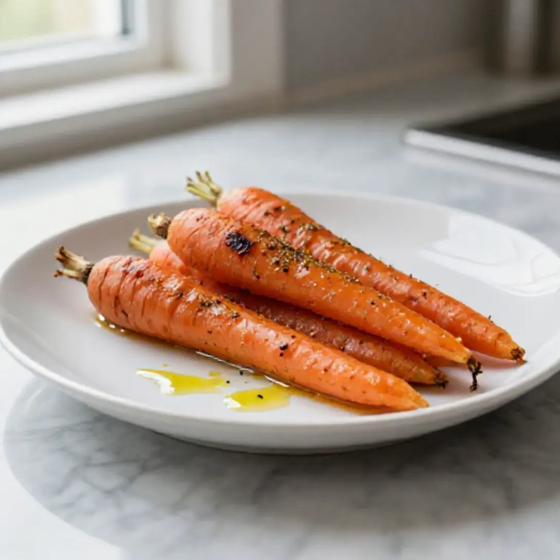 Geroosterde wortels in de airfryer