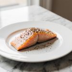 Heerlijke zalm bereid in de airfryer.